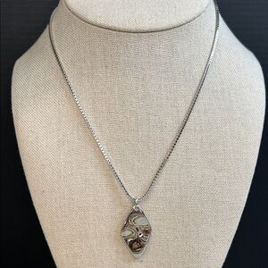Halogen Silver Necklace